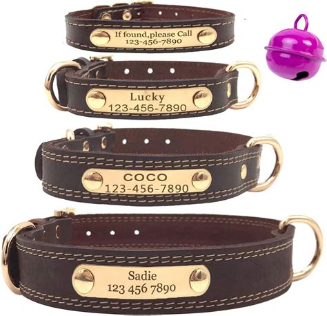 personalised dog collars amazon